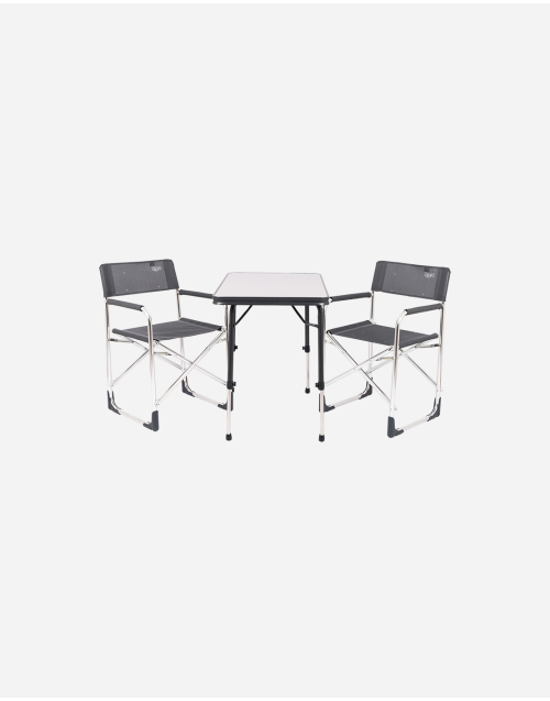 Conjunto mesa y 2 sillas - AL/214 - Classic - Gris
