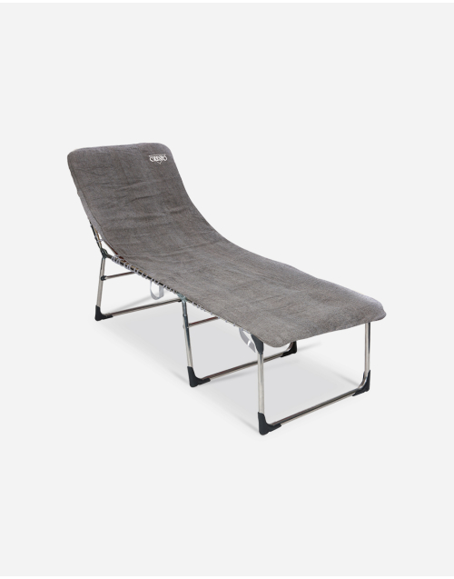 Crespo - Toalla XL - Tumbonas - 210x75 cm - Gris