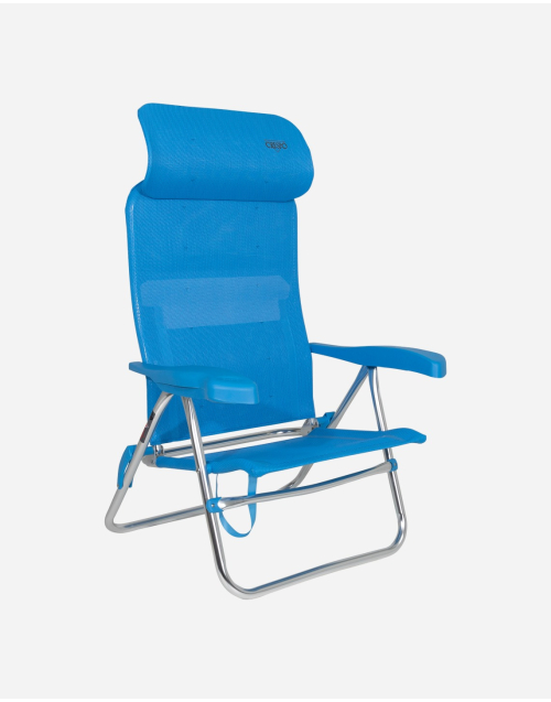 Strandstoel - AL/205 - Compact - Blauw