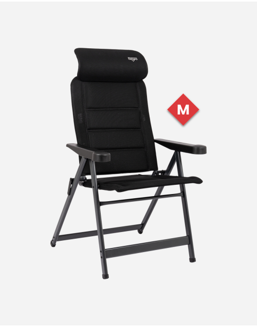 Standenstoel - M - AP/237 - Air-Deluxe - Compact - Zwart
