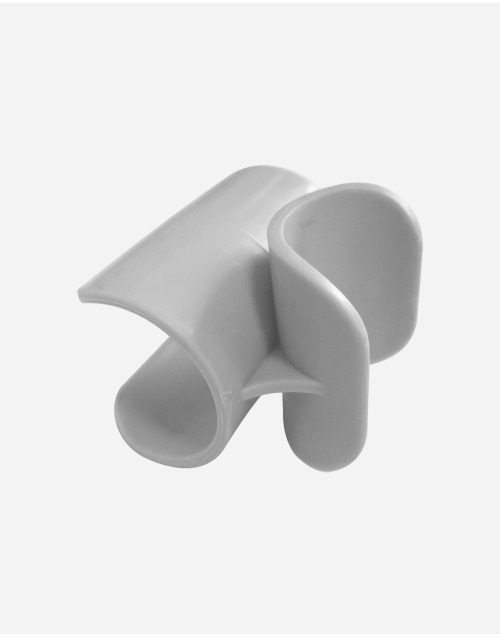 Clips - Voetensteun - 4 Stuks - Grijs