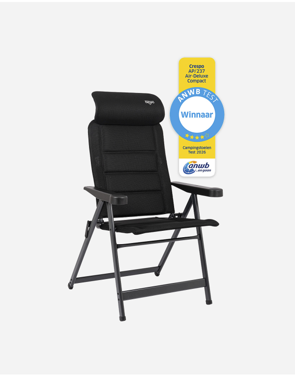Standenstoel - M - AP/237 - Air-Deluxe - Compact - Zwart