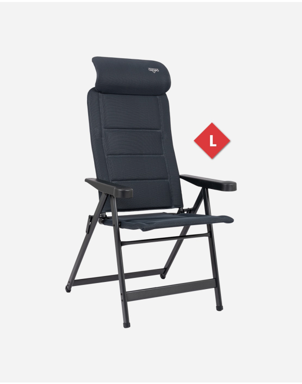 Crespo - AP-205 Air-Deluxe Strandstoel | Grijs | 38946